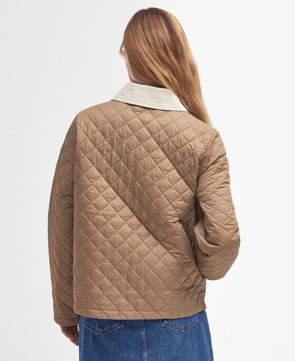 Barbour Leia Quilted Jacket Brune | BABO89318