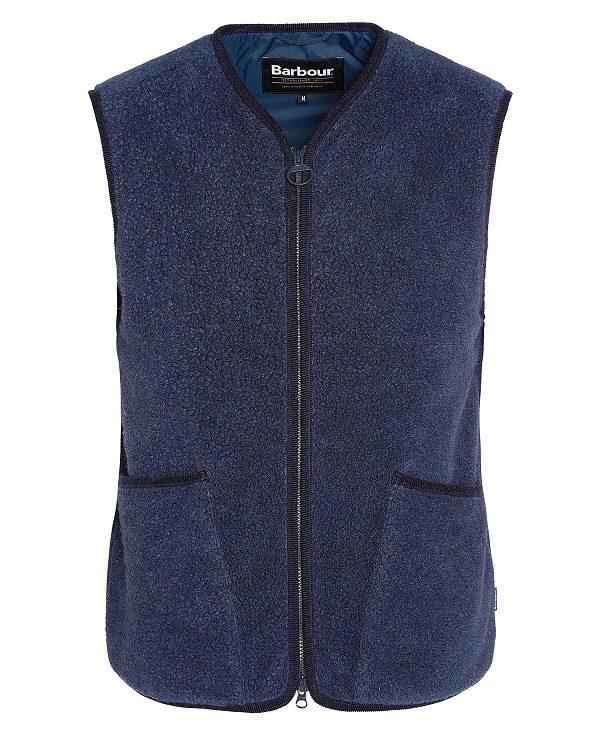 Barbour Liddesdale Fleece Vest Mørkeblå | BABO88728