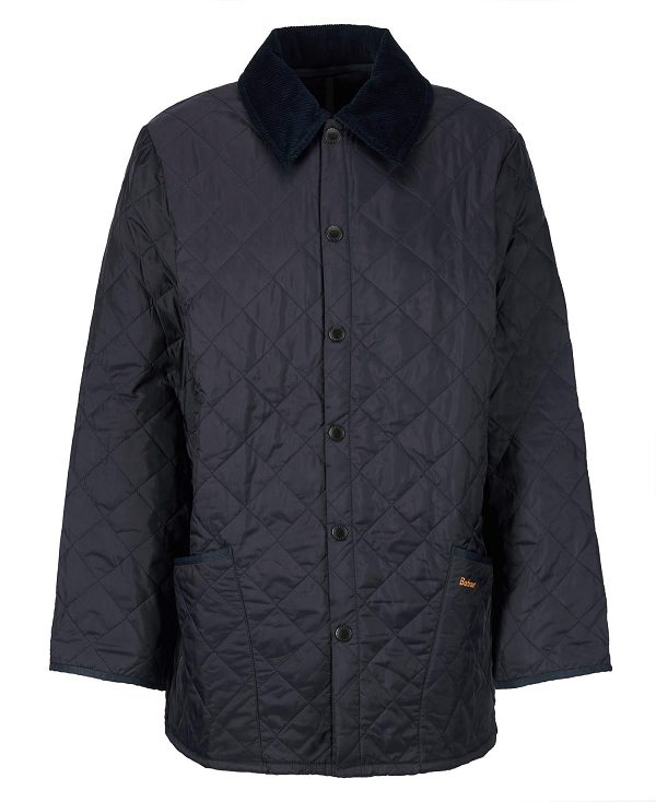 Barbour Liddesdale® Quilted Jacket Mørkeblå | BABO87309