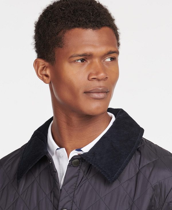 Barbour Liddesdale® Quilted Jacket Mørkeblå | BABO87309