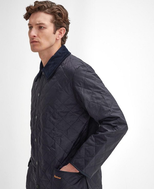 Barbour Liddesdale® Quilted Jacket Mørkeblå | BABO87309