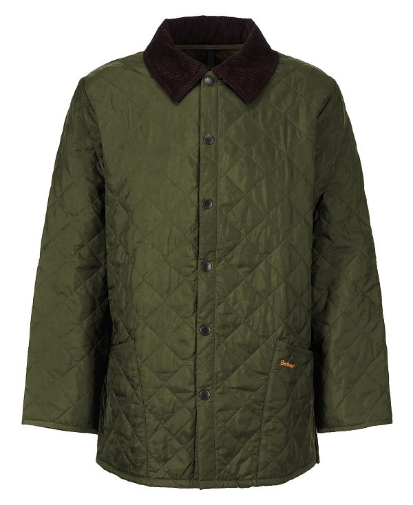 Barbour Liddesdale® Quilted Jacket Olivengrøn | BABO87297