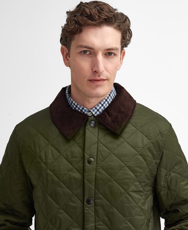 Barbour Liddesdale® Quilted Jacket Olivengrøn | BABO87297