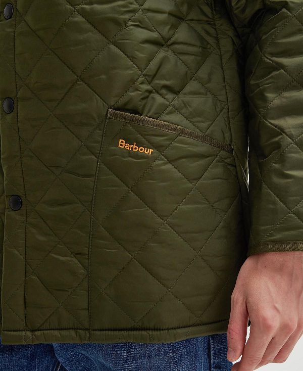 Barbour Liddesdale® Quilted Jacket Olivengrøn | BABO87297