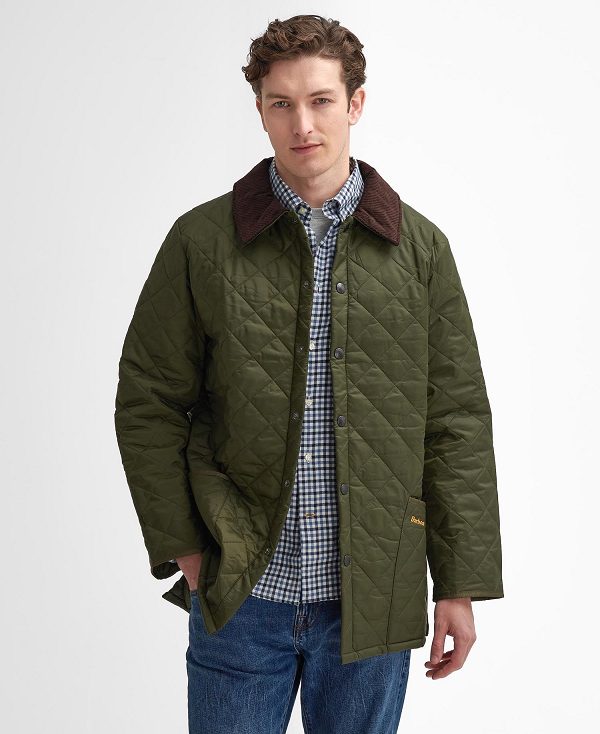 Barbour Liddesdale® Quilted Jacket Olivengrøn | BABO87297