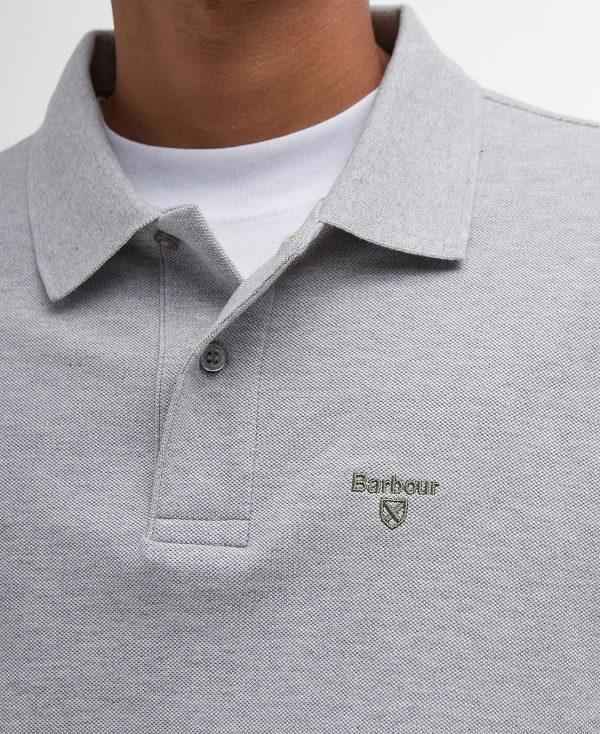 Barbour Lightweight Sports Polo Shirt Grå | BABO88213