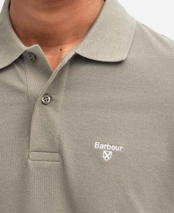 Barbour Lightweight Sports Polo Shirt Grøn | BABO88096