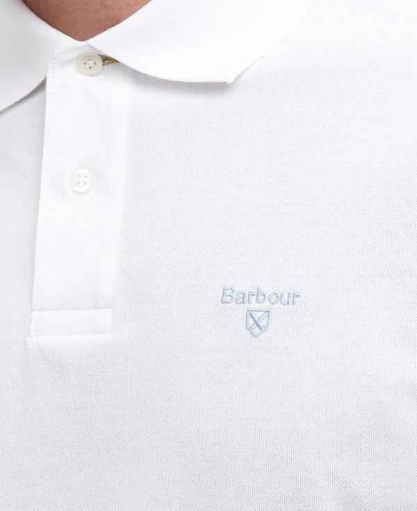 Barbour Lightweight Sports Polo Shirt Hvide | BABO88106