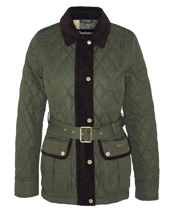 Barbour Lily Quilted Jacket Lysebrune | BABO89296