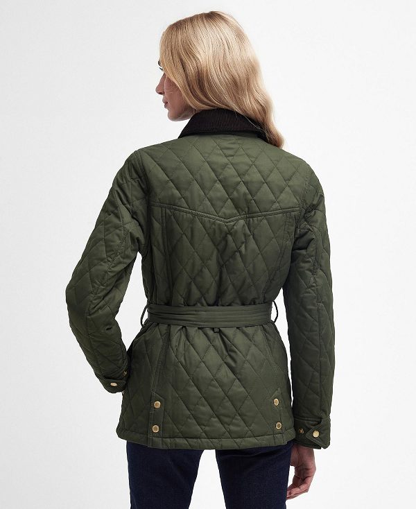 Barbour Lily Quilted Jacket Lysebrune | BABO89296