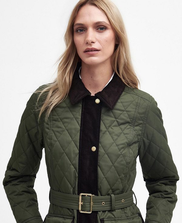 Barbour Lily Quilted Jacket Lysebrune | BABO89296