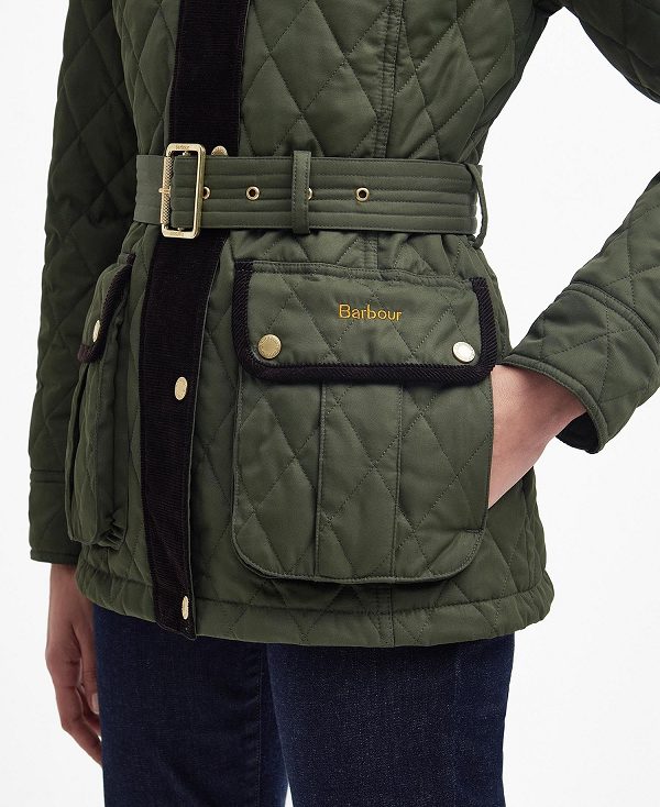 Barbour Lily Quilted Jacket Lysebrune | BABO89296