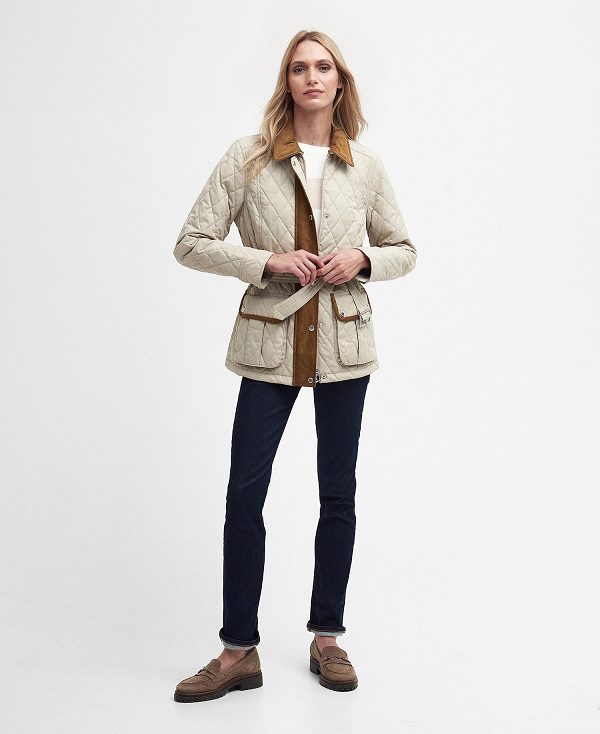 Barbour Lily Quilted Jacket Olivengrøn | BABO89301