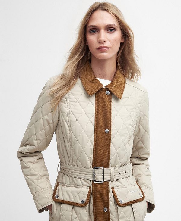 Barbour Lily Quilted Jacket Olivengrøn | BABO89301