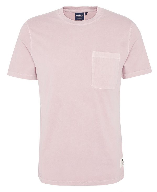 Barbour Liverton T-shirt Lyserød | BABO88356