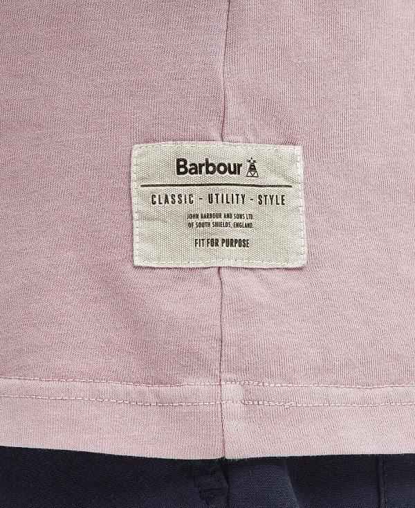 Barbour Liverton T-shirt Lyserød | BABO88356