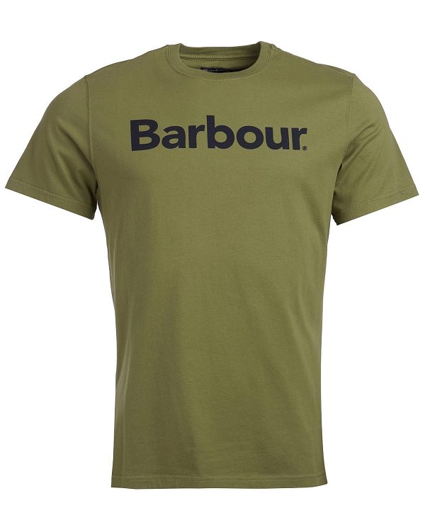 Barbour Logo T-shirt Grøn | BABO88262