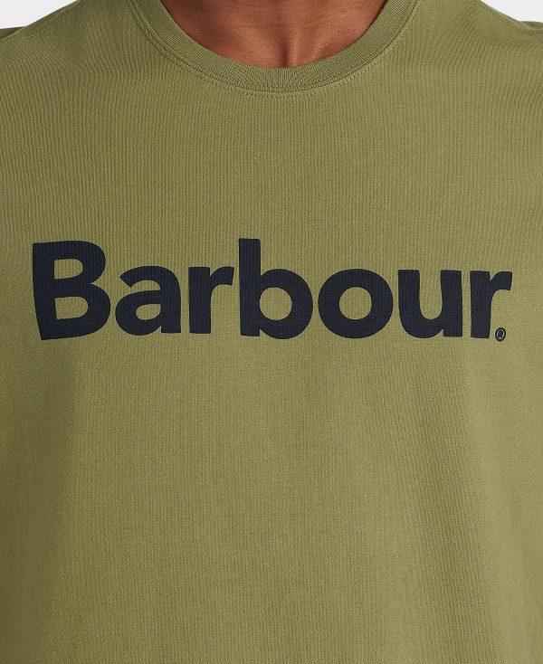 Barbour Logo T-shirt Grøn | BABO88262