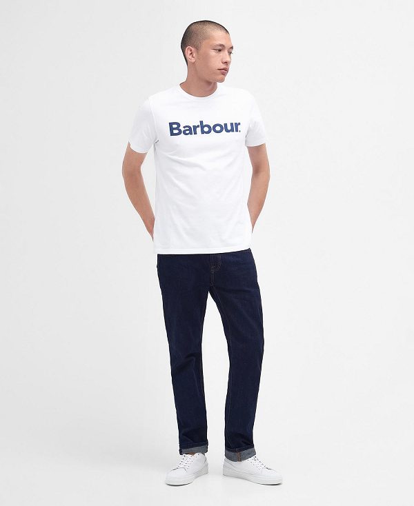 Barbour Logo T-shirt Mintgrønne | BABO88282