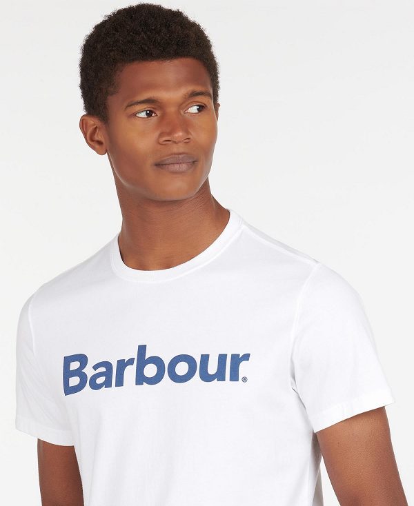 Barbour Logo T-shirt Mintgrønne | BABO88282