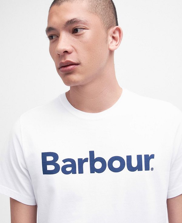 Barbour Logo T-shirt Mintgrønne | BABO88282