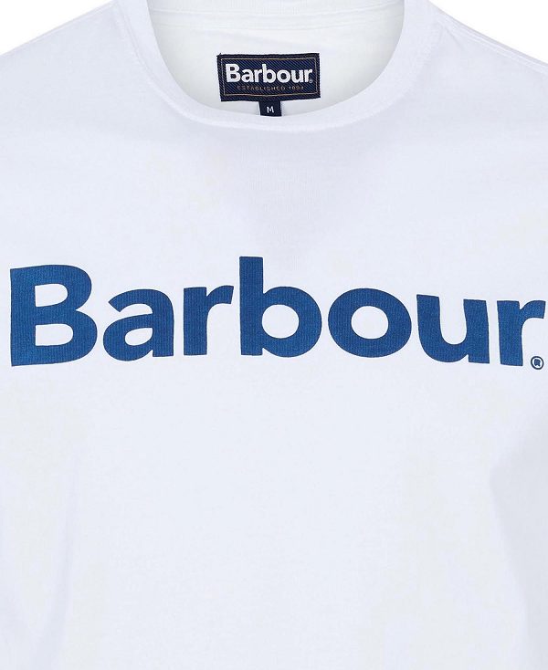 Barbour Logo T-shirt Mintgrønne | BABO88282