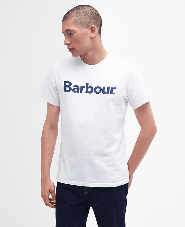 Barbour Logo T-shirt Mintgrønne | BABO88282