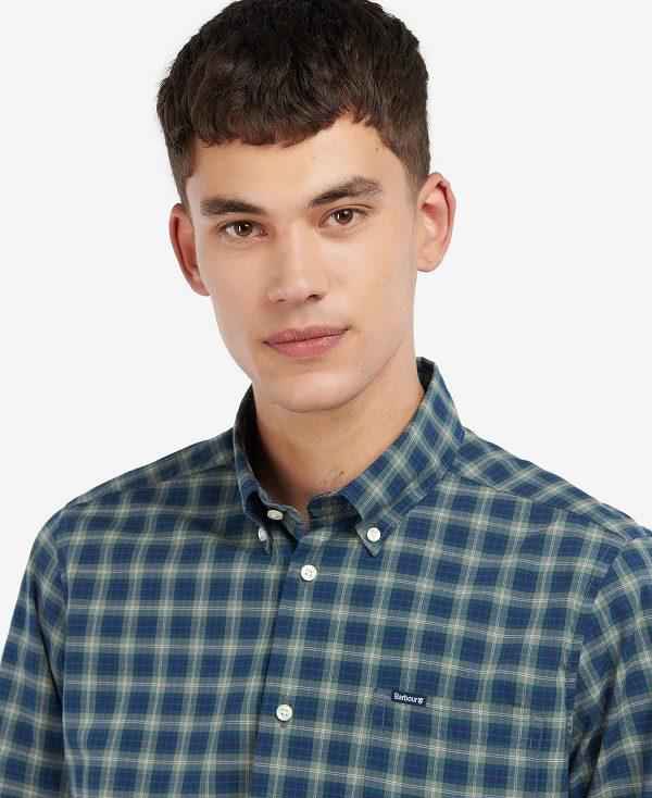 Barbour Lomond Tailored Long-sleeved Shirt Brune | BABO87626