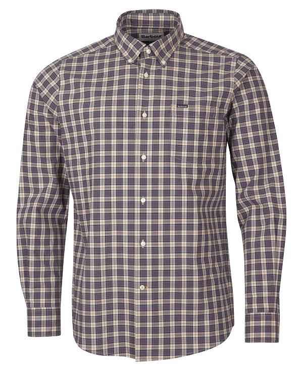 Barbour Lomond Tailored Shirt Grå | BABO87617