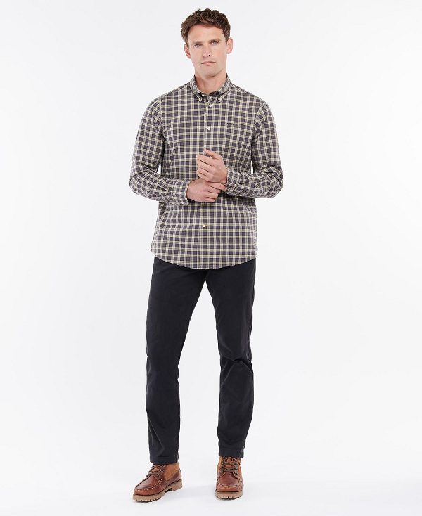 Barbour Lomond Tailored Shirt Grå | BABO87617