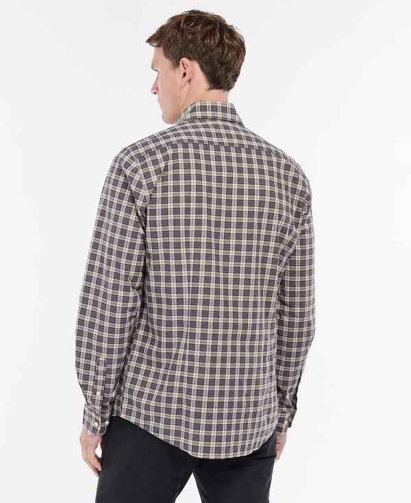 Barbour Lomond Tailored Shirt Grå | BABO87617