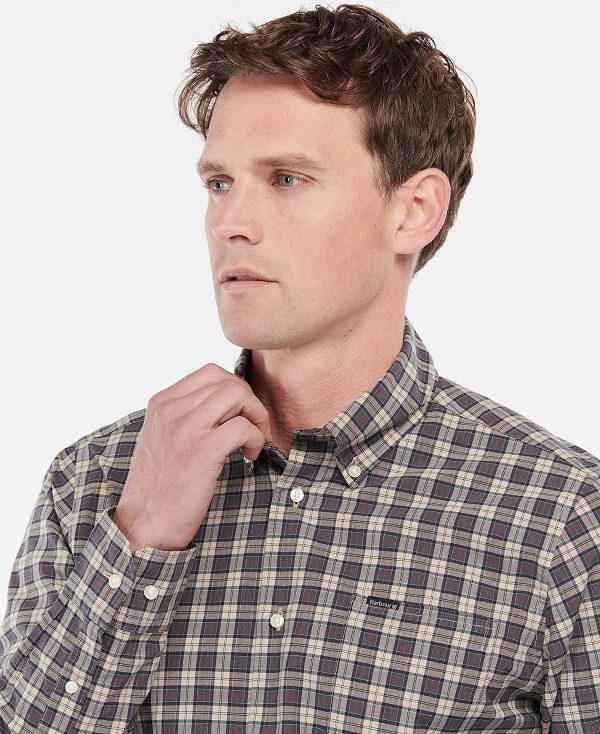 Barbour Lomond Tailored Shirt Grå | BABO87617