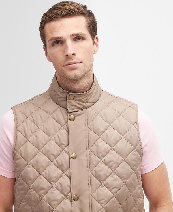 Barbour Lowerdale Gilet Beige | BABO87546