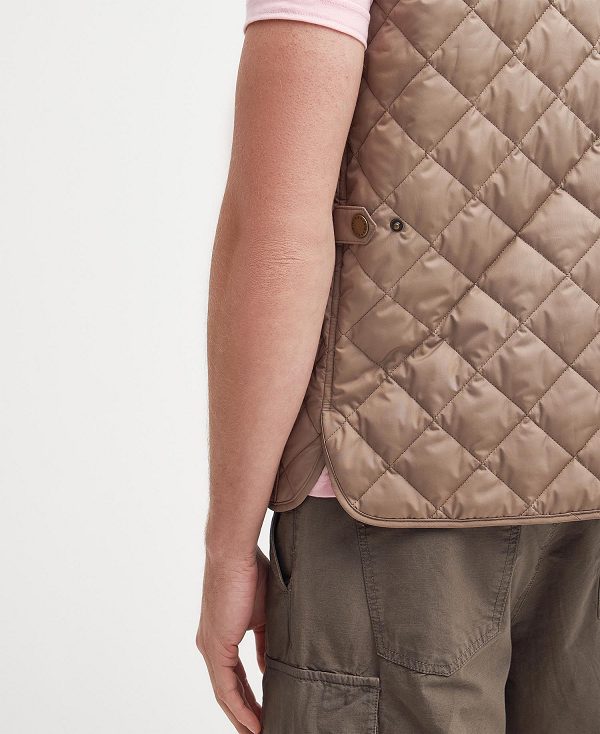 Barbour Lowerdale Gilet Beige | BABO87546