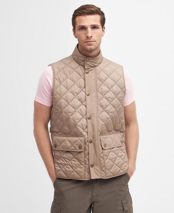 Barbour Lowerdale Gilet Beige | BABO87546