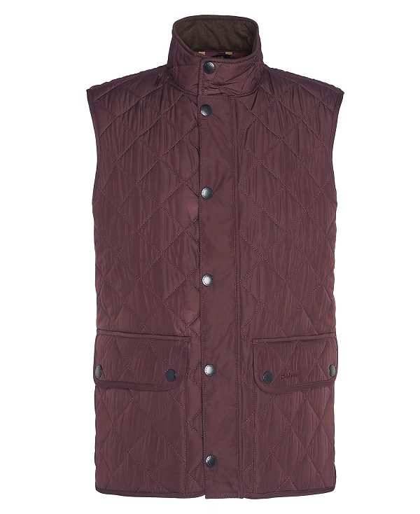 Barbour Lowerdale Gilet Bordeaux | BABO87580