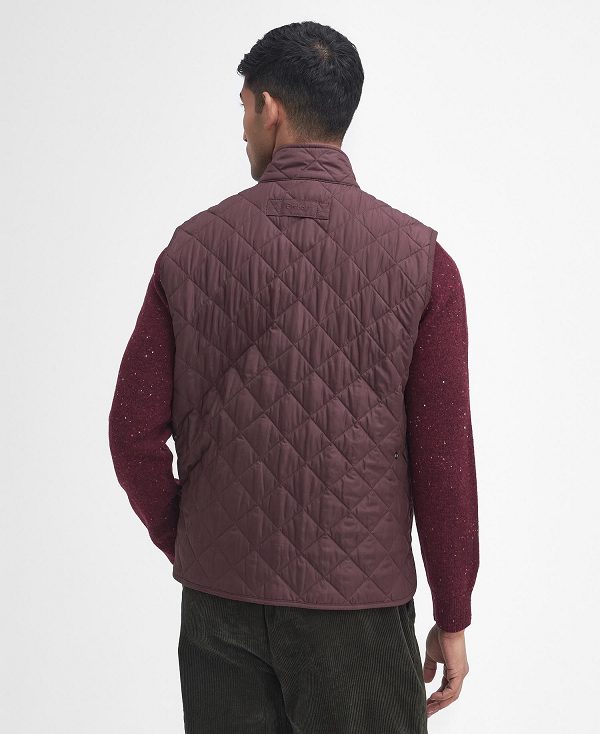 Barbour Lowerdale Gilet Bordeaux | BABO87580