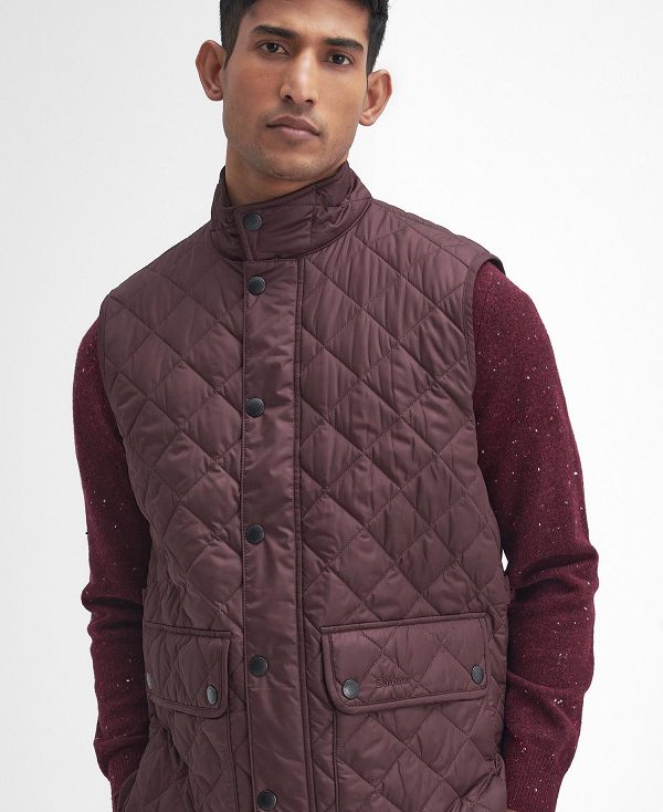 Barbour Lowerdale Gilet Bordeaux | BABO87580