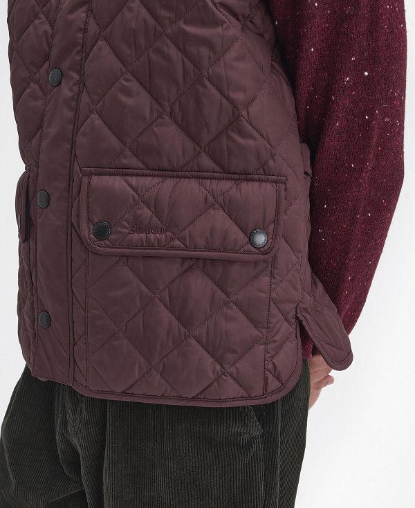 Barbour Lowerdale Gilet Bordeaux | BABO87580