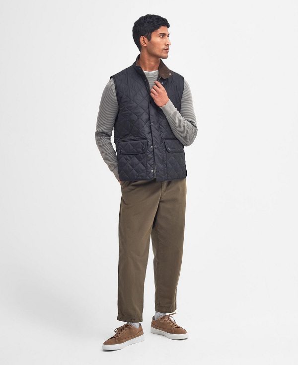 Barbour Lowerdale Gilet Mørkeblå | BABO87539