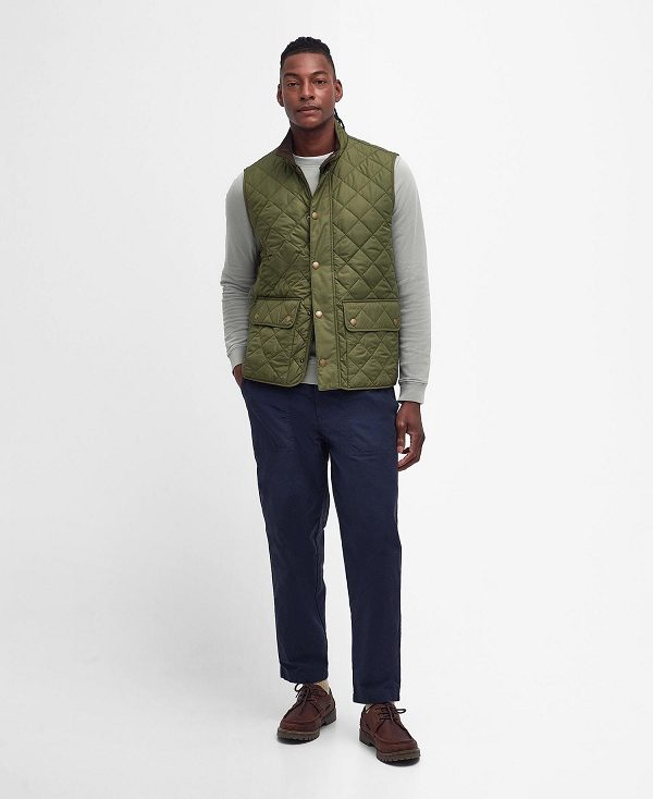 Barbour Lowerdale Gilet Olivengrøn | BABO87557