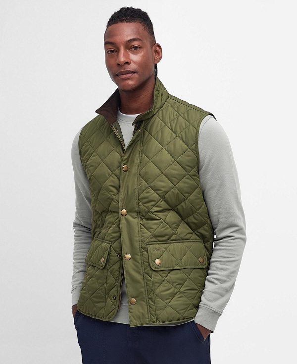 Barbour Lowerdale Gilet Olivengrøn | BABO87557