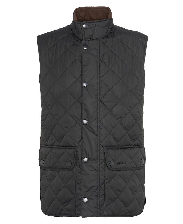 Barbour Lowerdale Gilet Sort | BABO87548