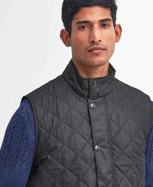 Barbour Lowerdale Gilet Sort | BABO87548