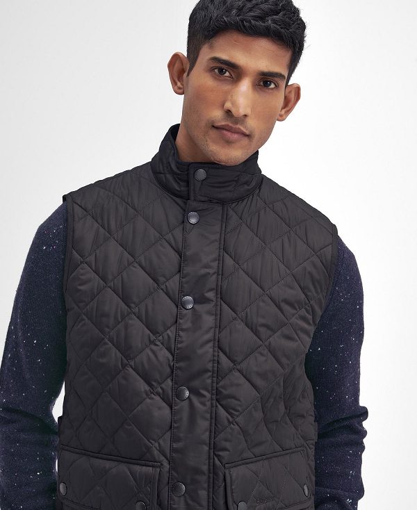 Barbour Lowerdale Gilet Sort | BABO87585