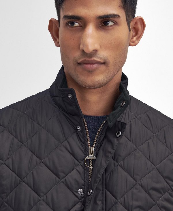 Barbour Lowerdale Gilet Sort | BABO87585