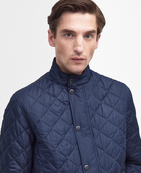 Barbour Lowerdale Quilted Jacket Mørkeblå | BABO87331