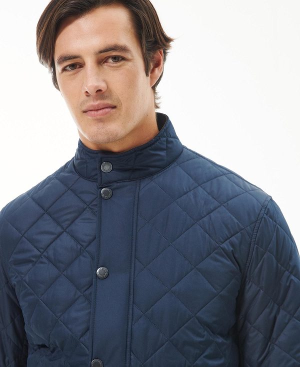 Barbour Lowerdale Quilted Jacket Mørkeblå | BABO87351