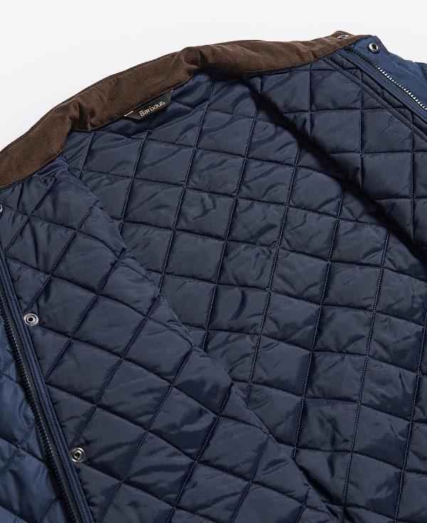 Barbour Lowerdale Quilted Jacket Mørkeblå | BABO87351