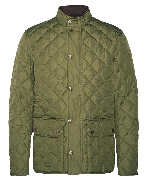 Barbour Lowerdale Quilted Jacket Olivengrøn | BABO87336